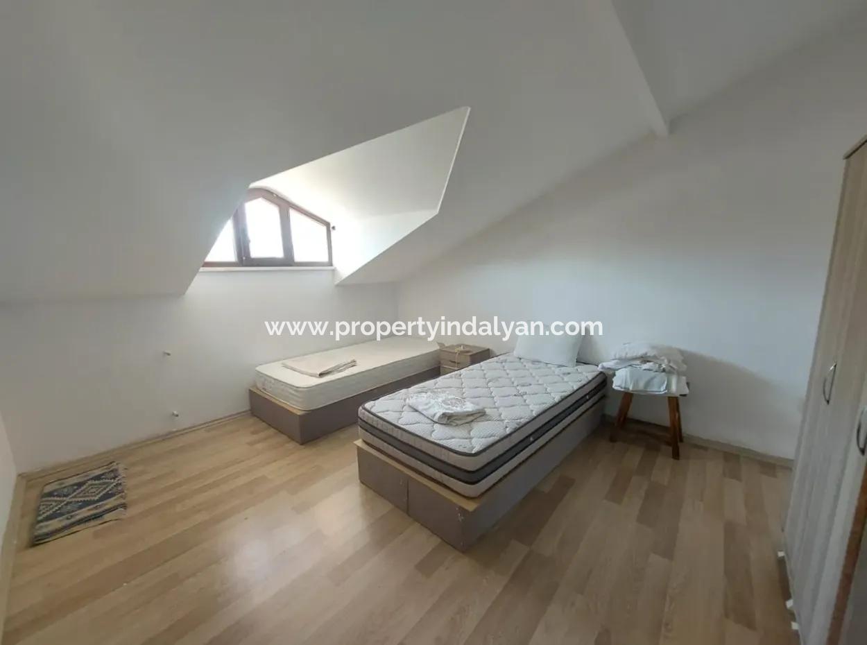 Ortaca Dalyanda 80 M2 With Swimming Pool, 2 In 1 Furnished Apartment 6 Months Rent