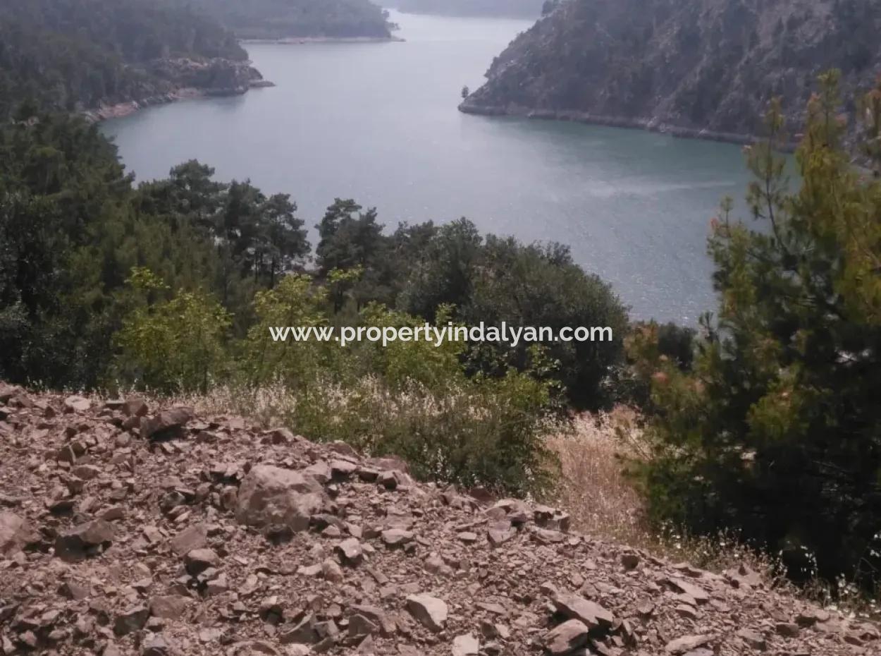Farmland For Sale In Dalaman Bozbel Also With Views Of The Lake Dam