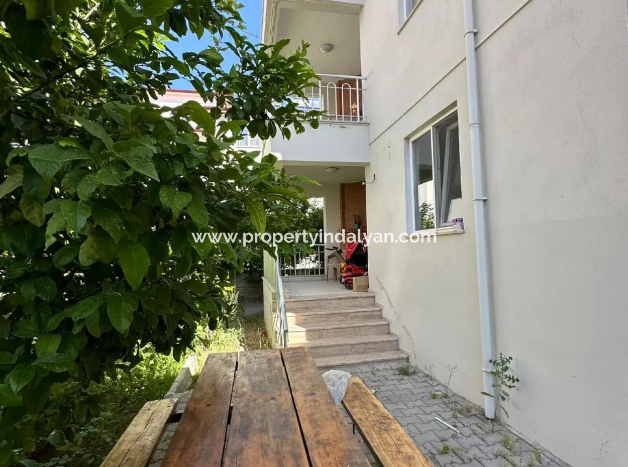 Ortaca Da 1 1 Garden Floor Heating Apartment For Rent