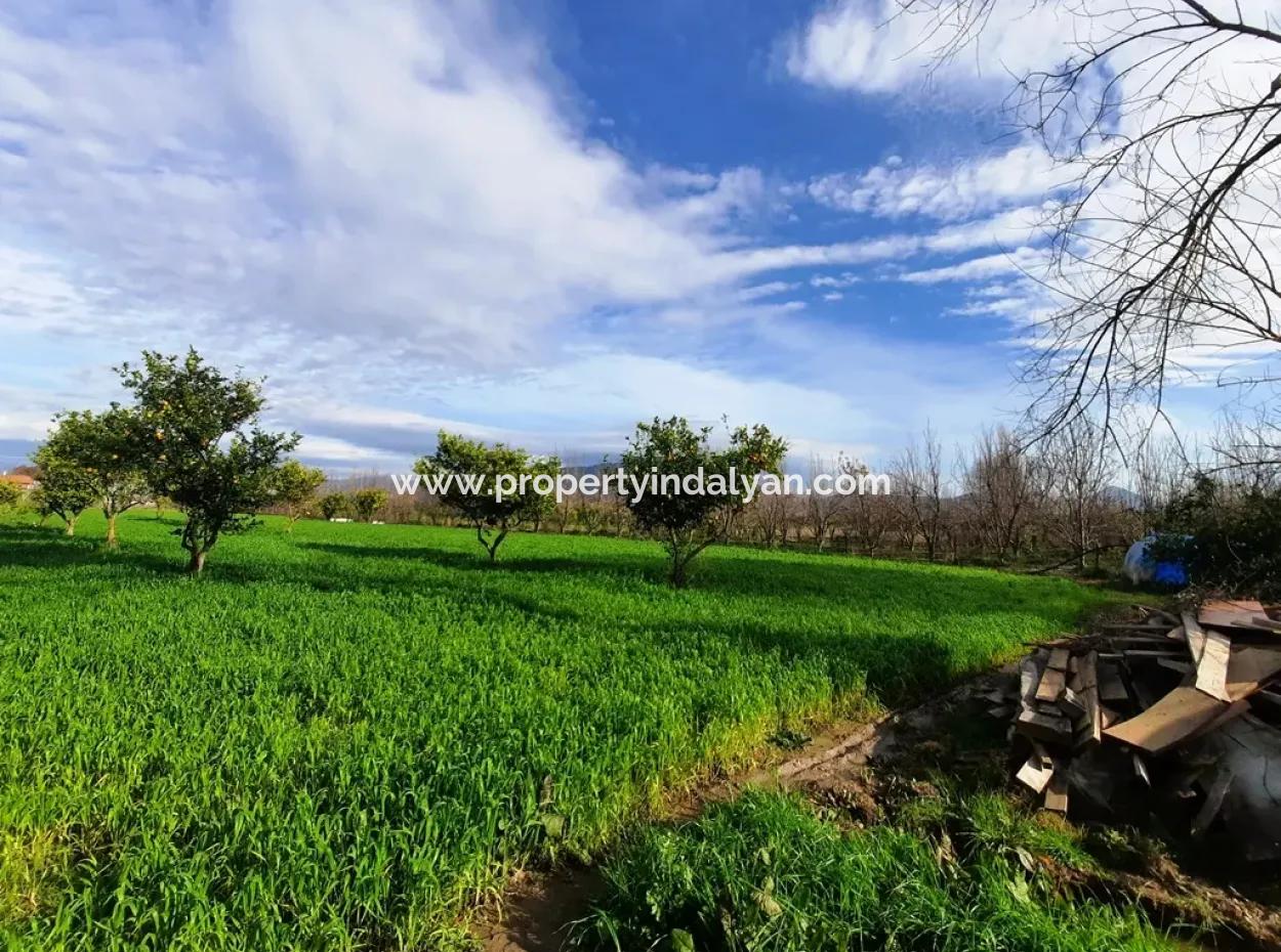 1500 M2 Detached Land In Nature For Sale In Ortaca Okçular