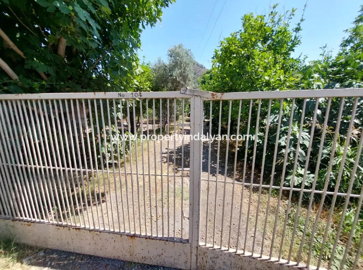 Single-Storey Detached 2 1 Village House For Rent On 4 600 M2 Land In Muğla Ortaca Ekşiliyurt