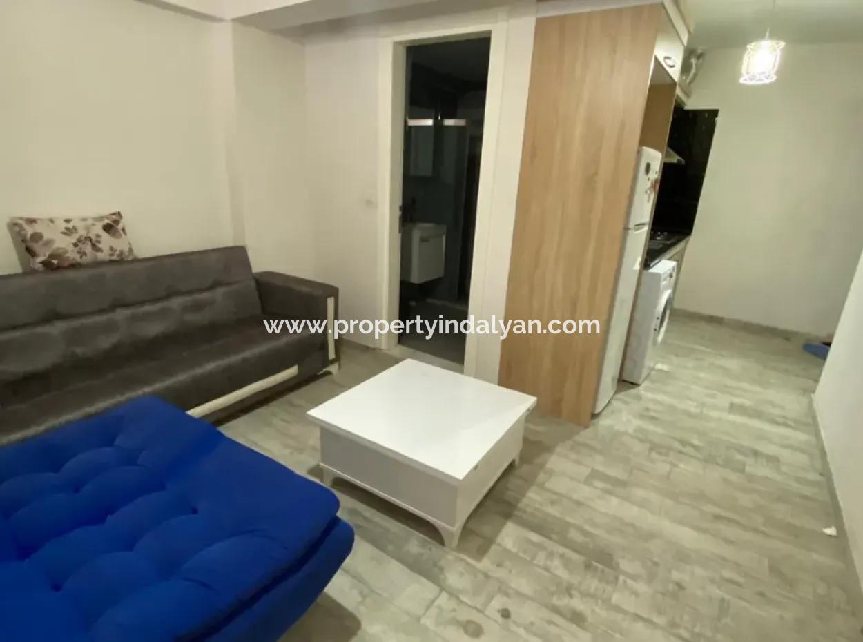 1 1 Fully Furnished Apartment For Rent In Ortaca Bazaar.