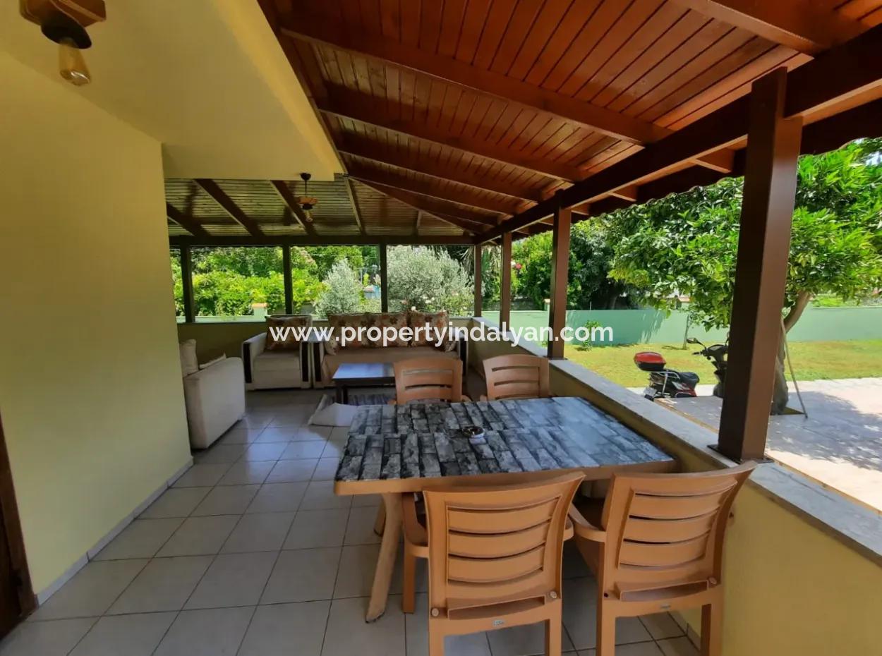 Furnished Apartment With Swimming Pool In Dalyan, Muğla For Annual Rent