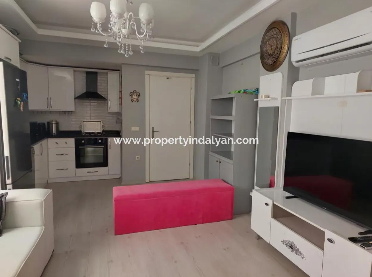 1 1 Furnished Apartment For Rent In Ortaca Cumhuriyet