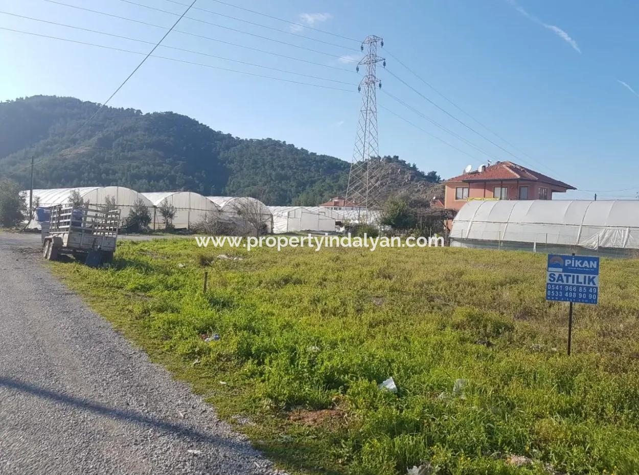 Corner Plot For Sale In Ortaca