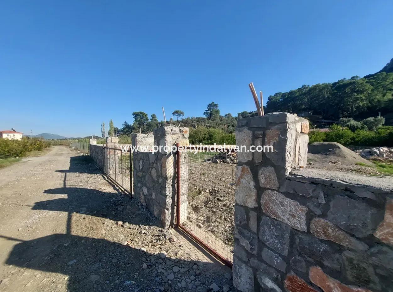 Ortaca Mergenlide Mountain Edge, 1 400 M2 Zoned Land For Sale