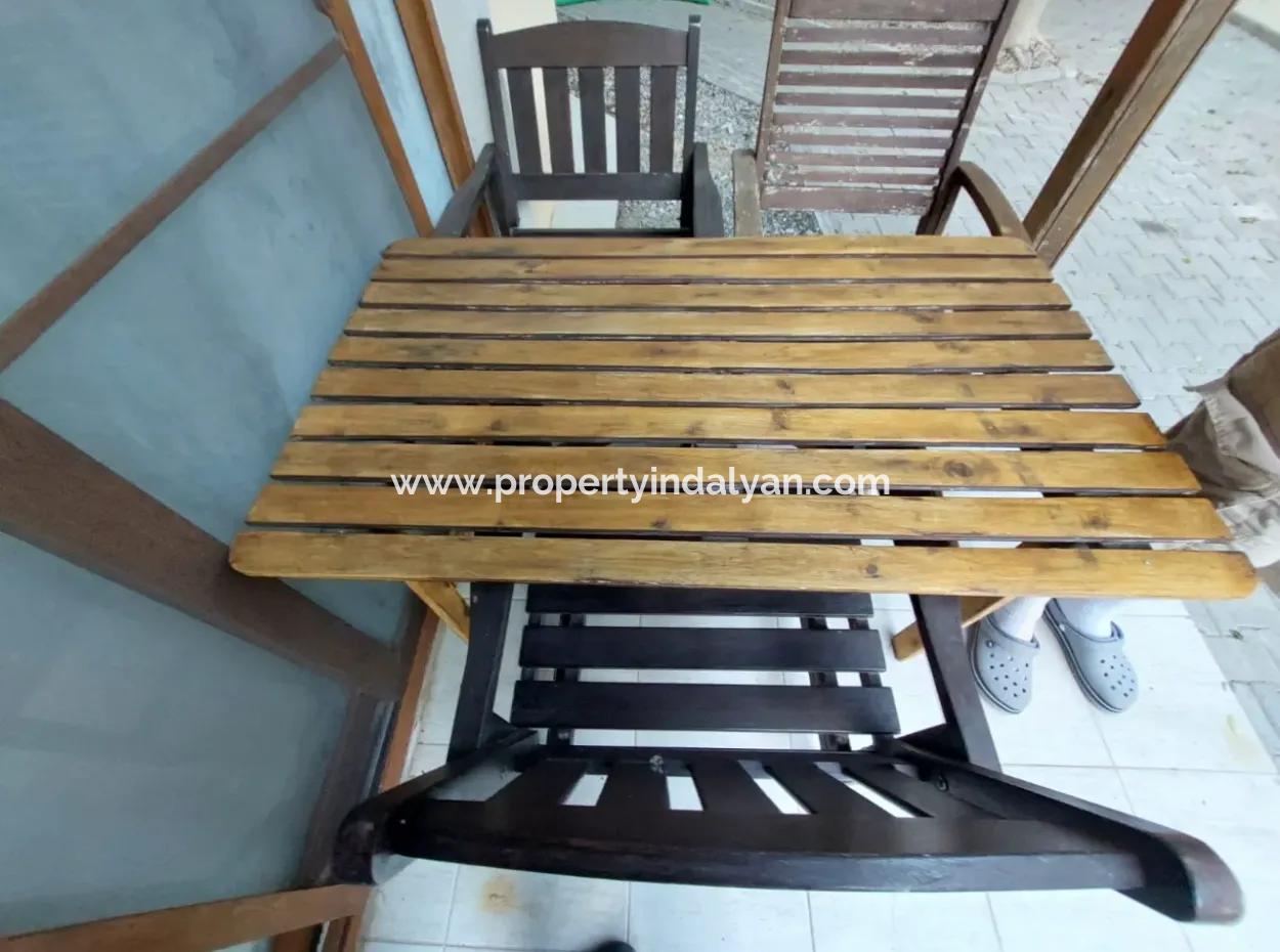 Muğla Dalyanda Canal Front Swimming Pool 2 1 Furnished Duplex For Rent