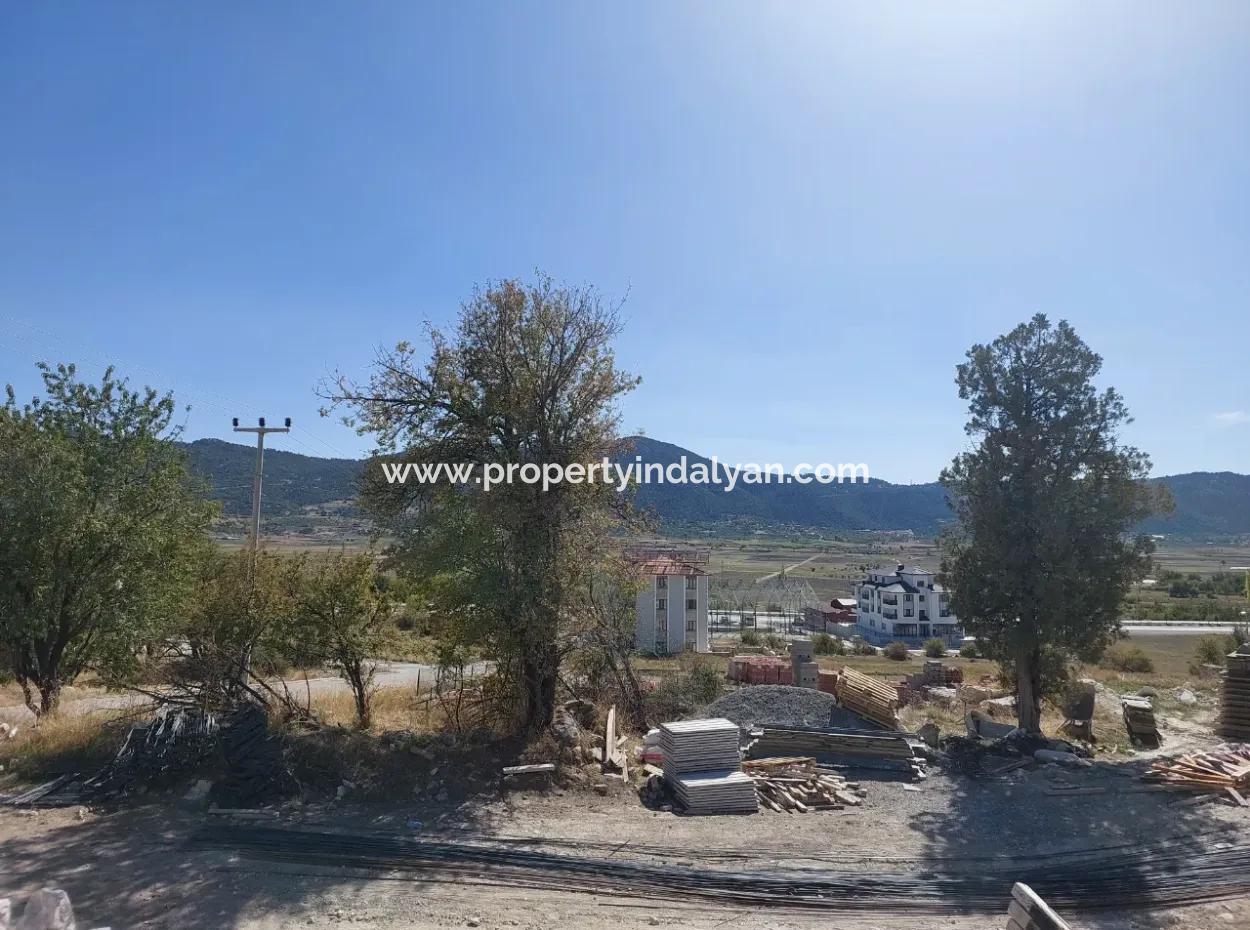 500M2 Land In The Center Of Çameli In Return For A Ready-Made Floor With A Construction License