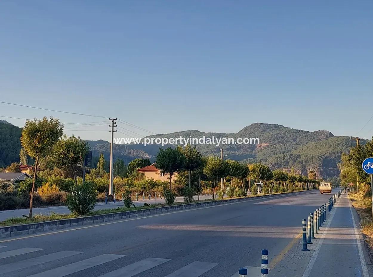 3 700 M2 Land For Sale On The Main Road In Muğla Ortaca Kemaliye