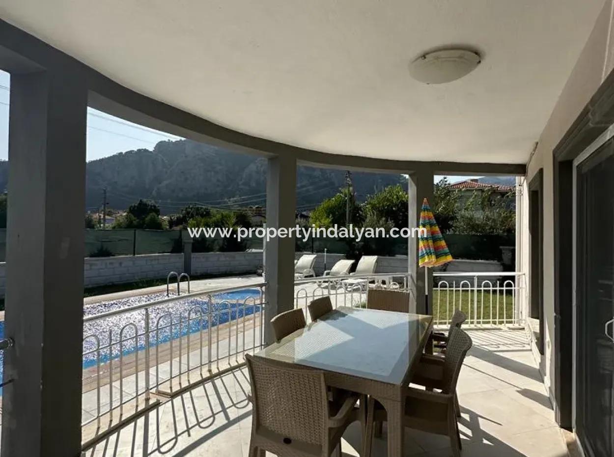 4 1 Villa With Private Swimming Pool In Dalyan Long Term Rental