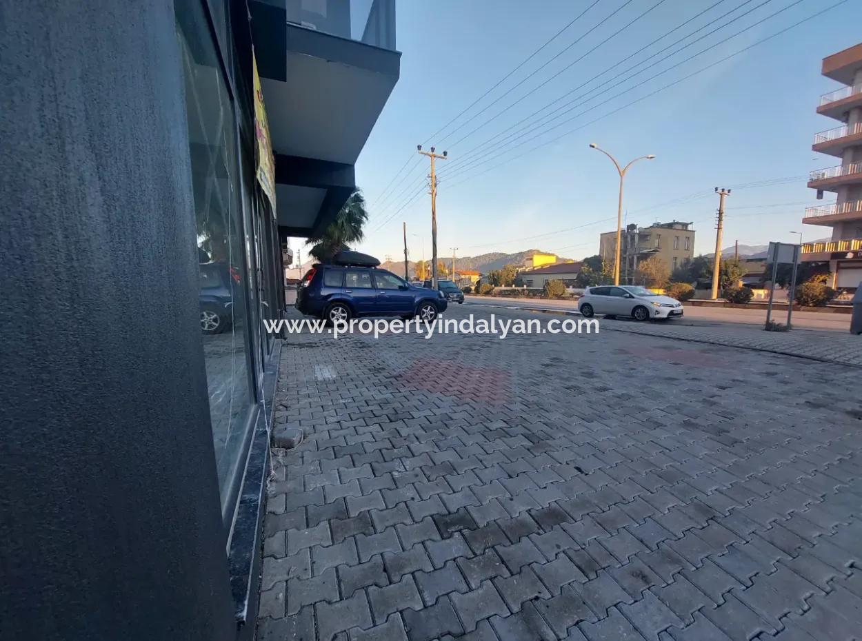120 60 M2 Ground Floor Shop On Atatürk Boulevard In Ortaca For Sale At Bargain Price Or P Exchange