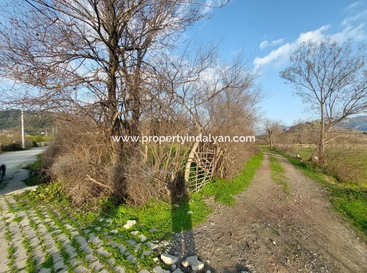 2585 M2 Detached Land Close To The Lake In Köyceğiz Çandırda For Sale