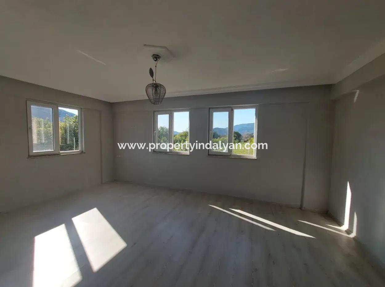 120 M2 Single Storey Detached Unfurnished House For Rent In Muğla Ortaca Okçular