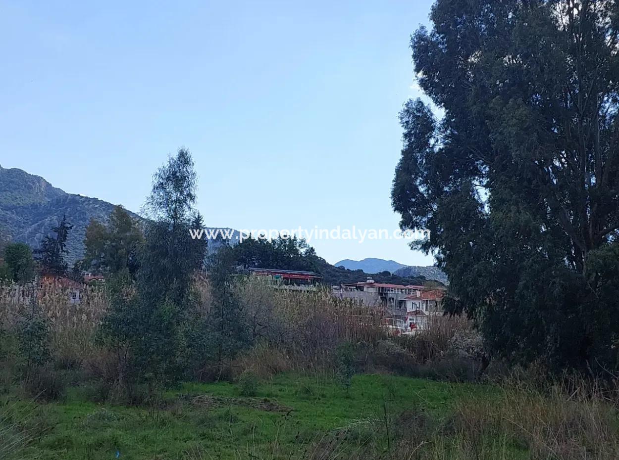 Muğla Köyceğiz Çandırda 3.750 M2 Land For Sale Close To Dalyan Canal