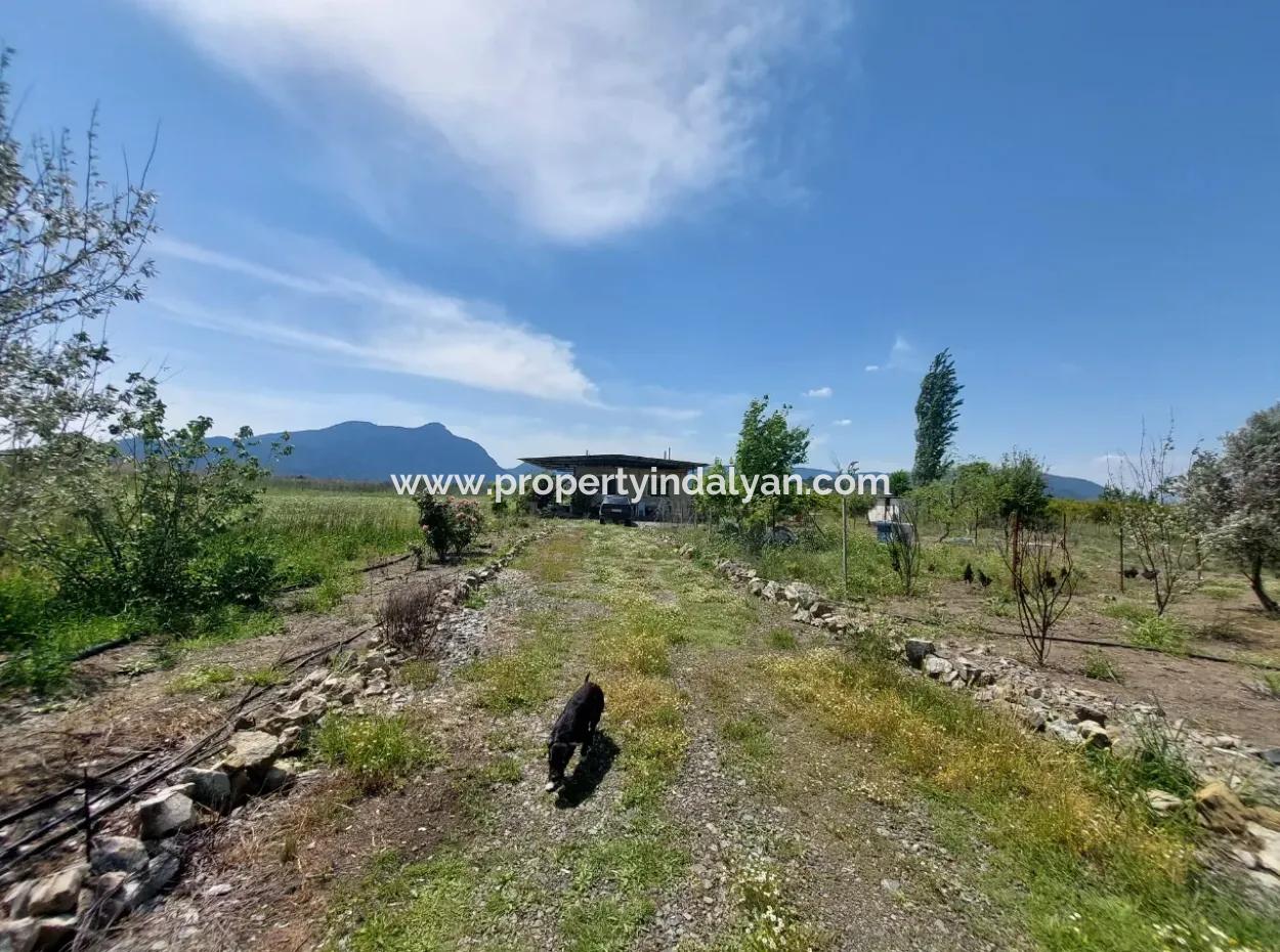 Detached House And Land For Sale In Muğla Ortaca Tepearası