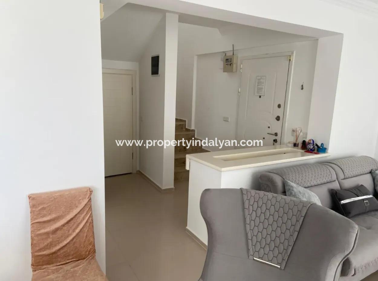 For Sale 3 In 1 Duplex With Swimming Pool On A 400 M2 Plot In Sarigerme, Mugla 