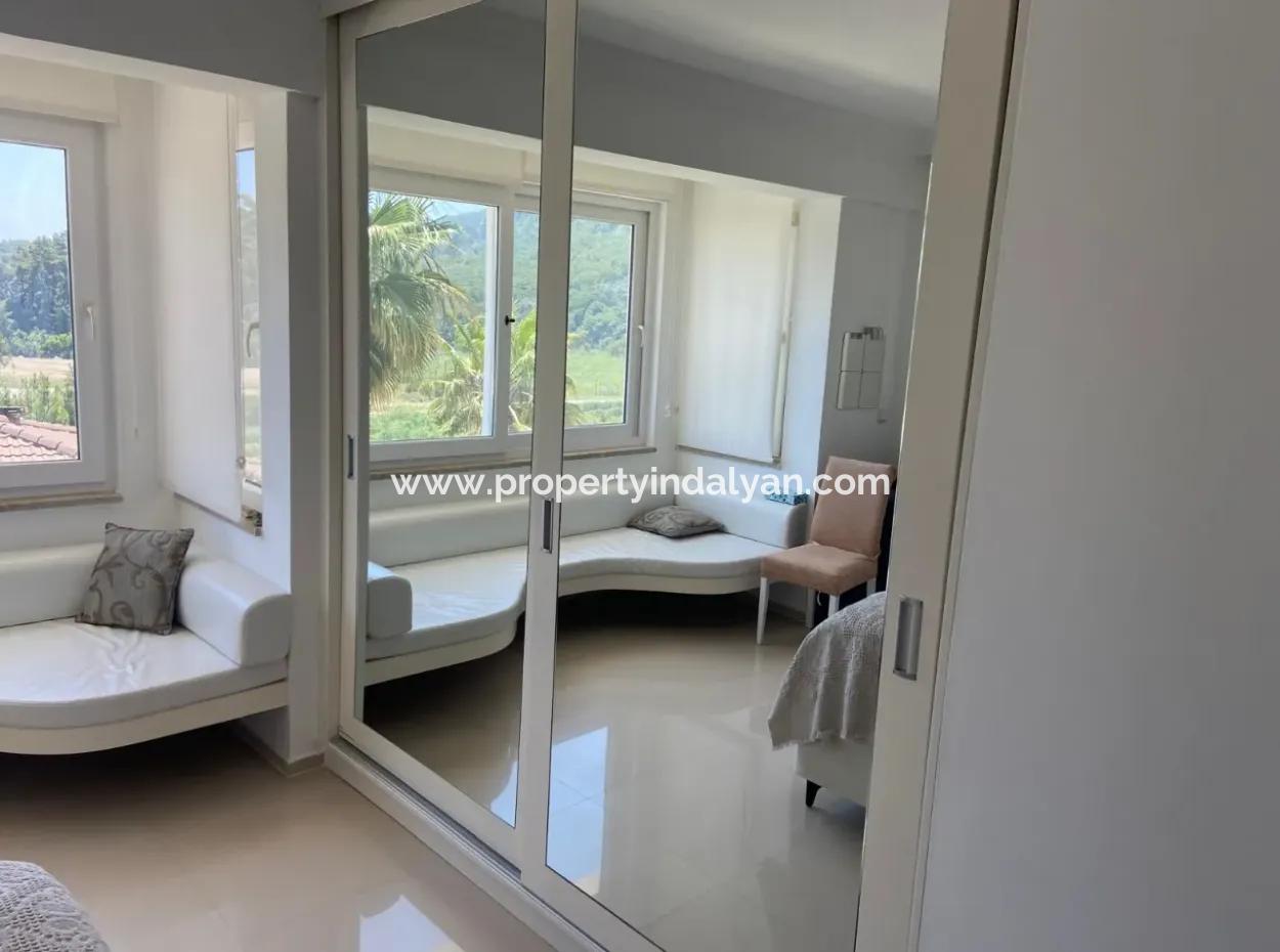 For Sale 3 In 1 Duplex With Swimming Pool On A 400 M2 Plot In Sarigerme, Mugla 