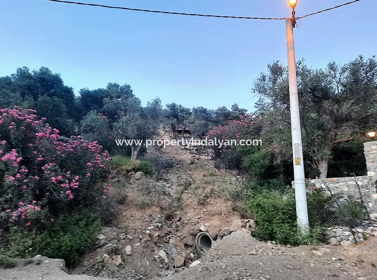 238 M2 Hobby Garden With Detached Title Deed For Sale In Ortaca Gökbel, Muğla