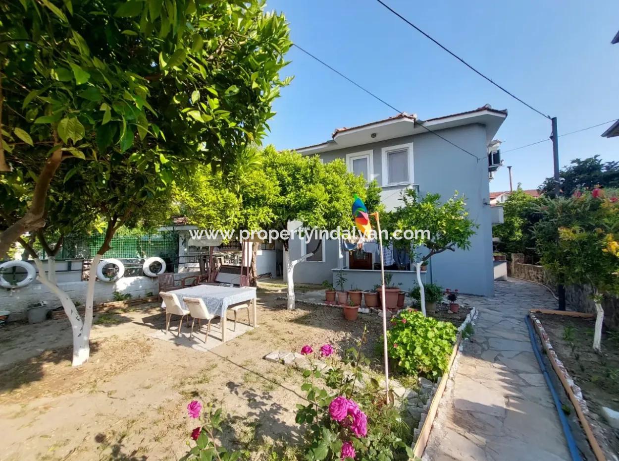 Mugla Ortaca Dalyanda 3 1, 120 M2 Garden Apartment For Sale.