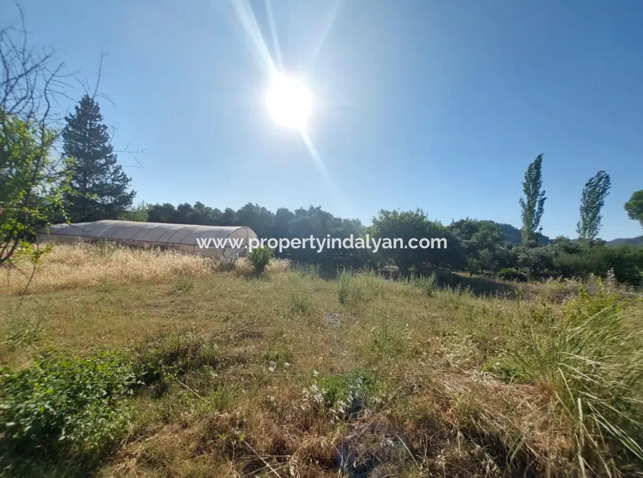 728 M2 Detached, Zoned Residential Land For Sale In Ortaca Cumhuriyet