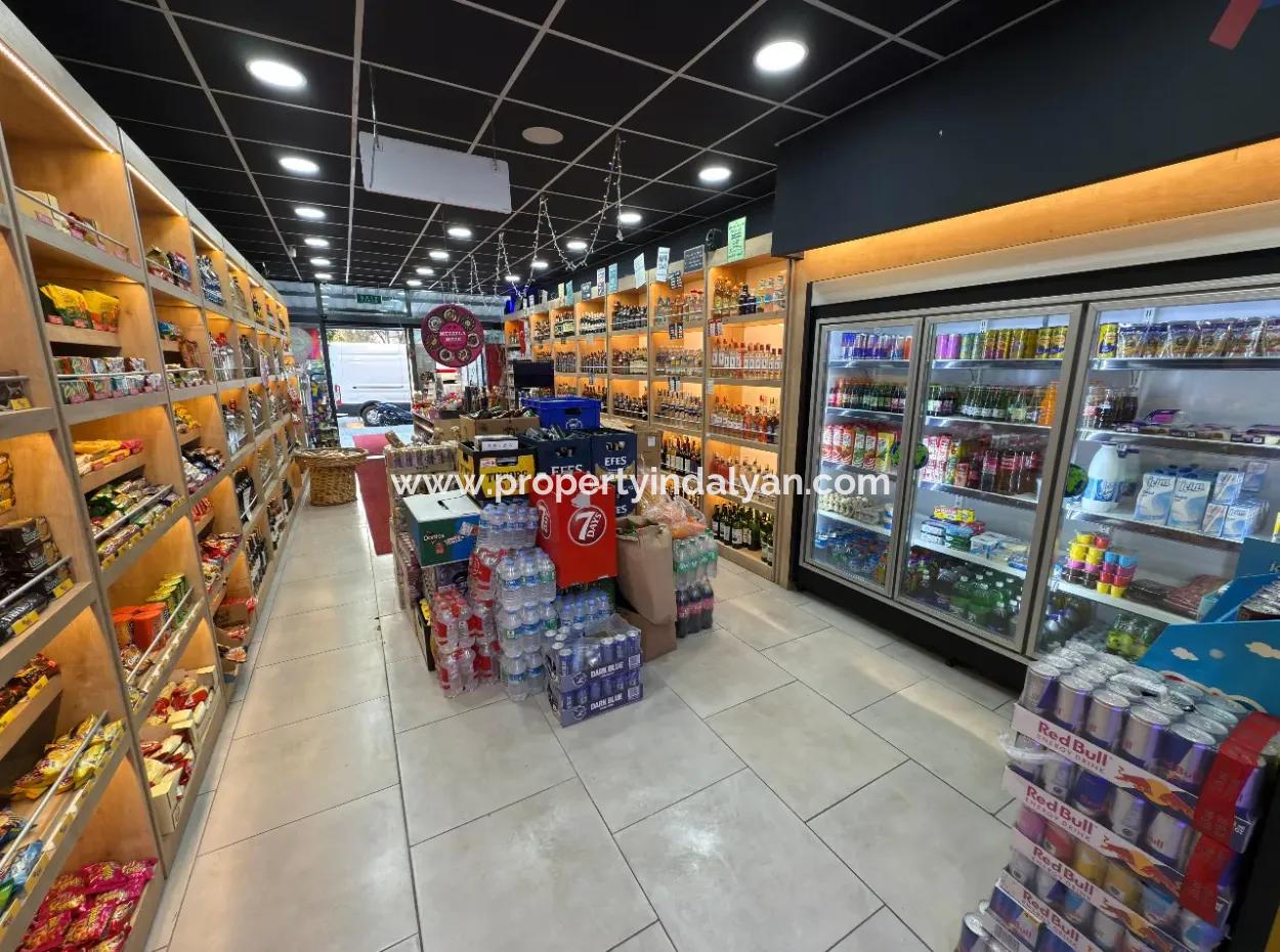 210 M2 Tekel Market For Rent On The Busiest Street Of Ortaca.