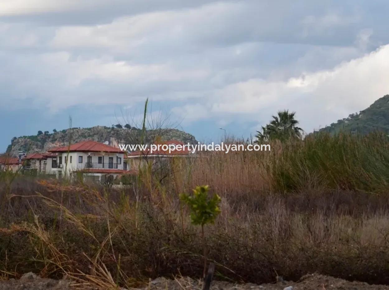 Tourism Zoned Land For Sale In Dalyan, Close To The Channel