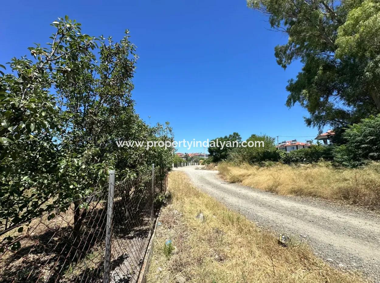 650 M2 30% Zoned Land For Sale In Ortaca Center