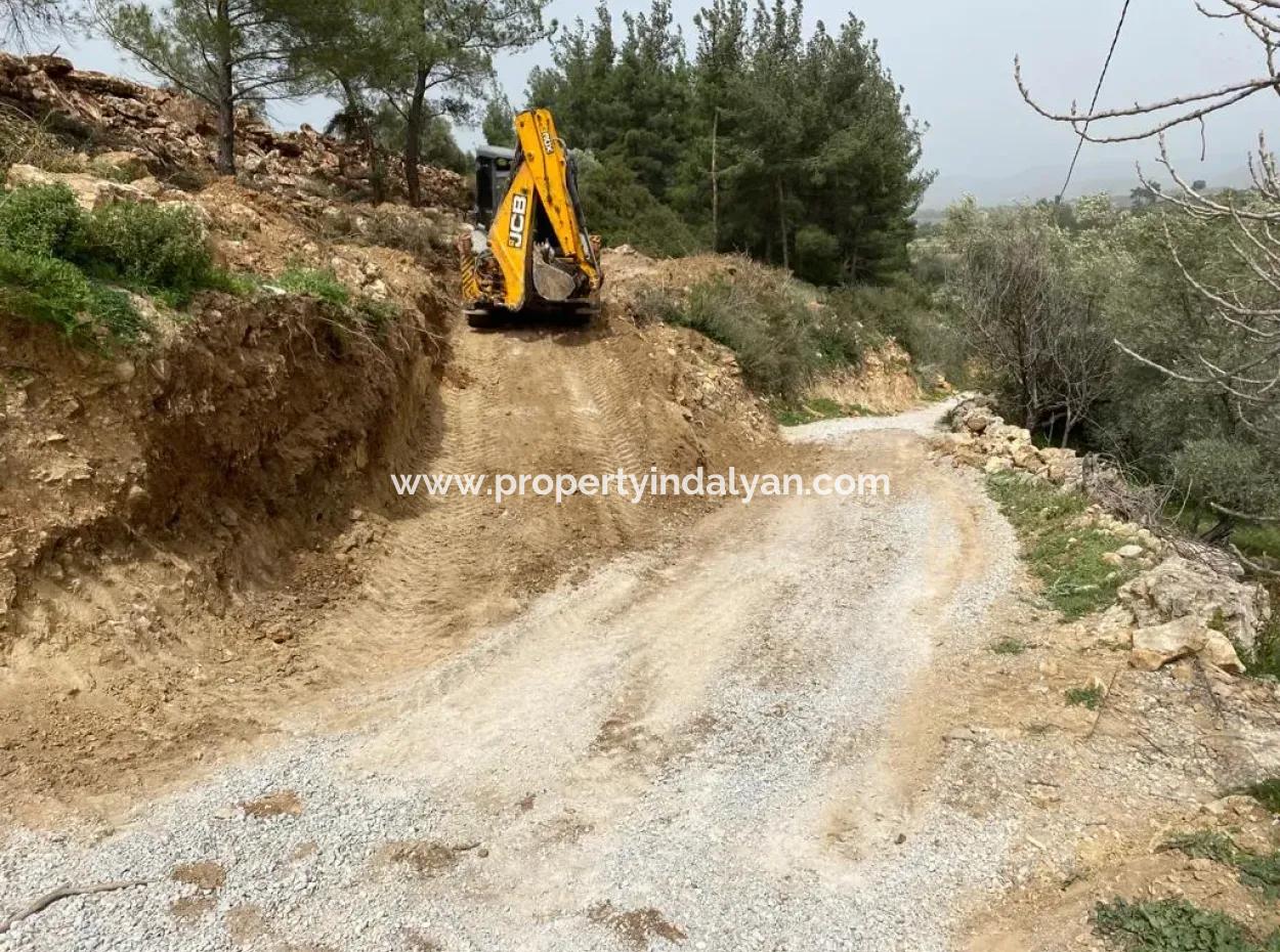 2500 M2 Flat Data Detached Land For Emergency Sale In Milas Karacahisar, Open To Offer