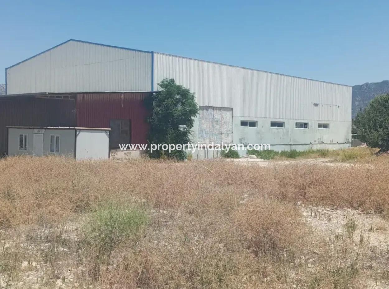 For Sale In Antakya, Defne, Subaşı Bargain Factory Building With A Closed Area Of 1 270 On A Detached Plot Of 1650 M2