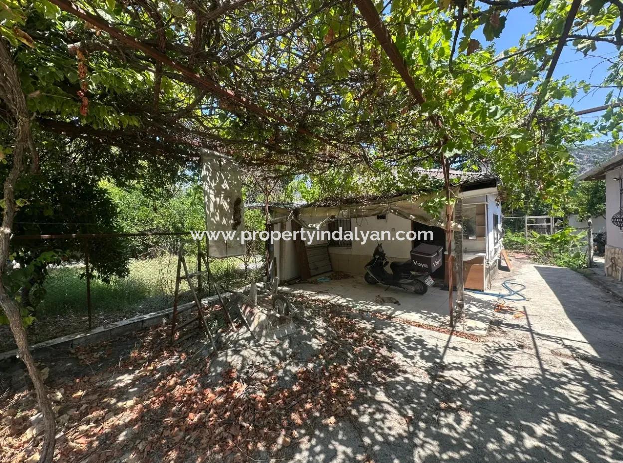 ???? Village House For Sale In Ortaca Okçular Zoning Plan
