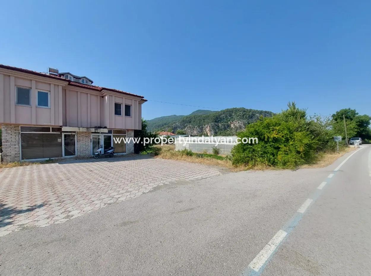 Muğla Ortaca Okçular Is Located At The Zero Location Of Dalyan Highway, Opportunity Shop For Rent In The Heart Of Trade!