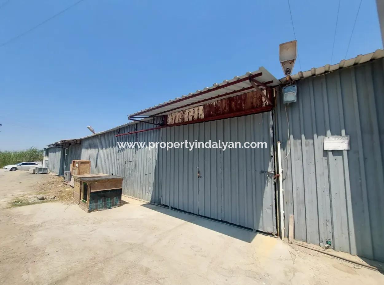 250 M² Full Use Warehouse For Rent In Dalyan, Muğla