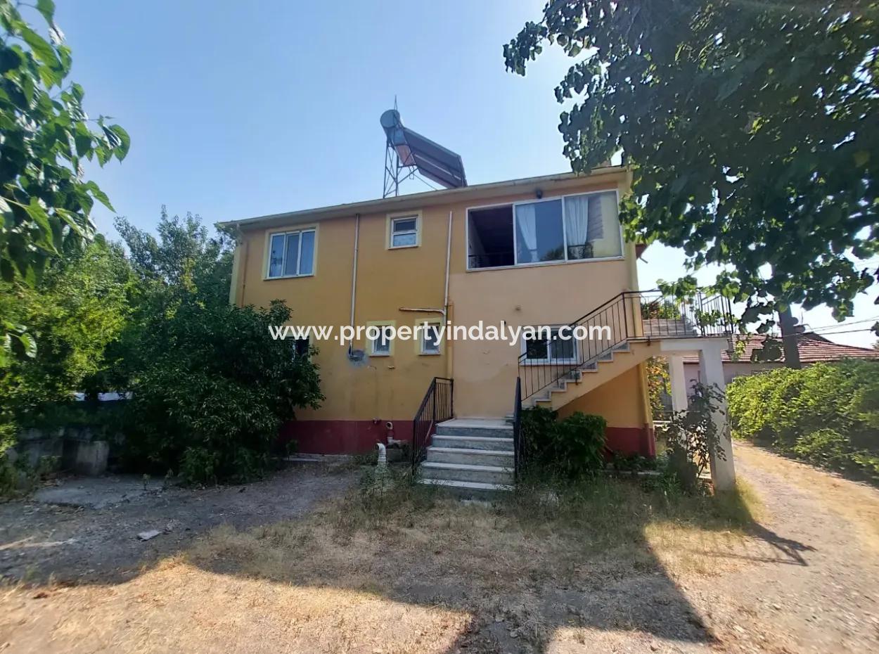 Detached Building With 2 Independent Apartments On 480 M² Land In Ortaca Kemaliye For Sale
