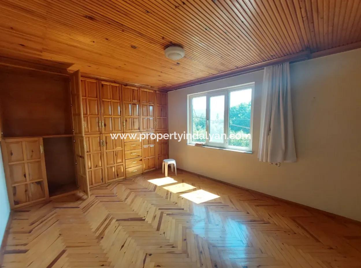 Detached Building With 2 Independent Apartments On 480 M² Land In Ortaca Kemaliye For Sale