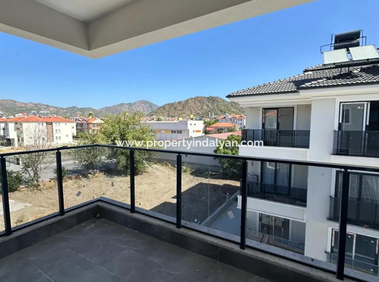 2 1 Zero Luxury Pool Apartment For Rent In Ortaca Center