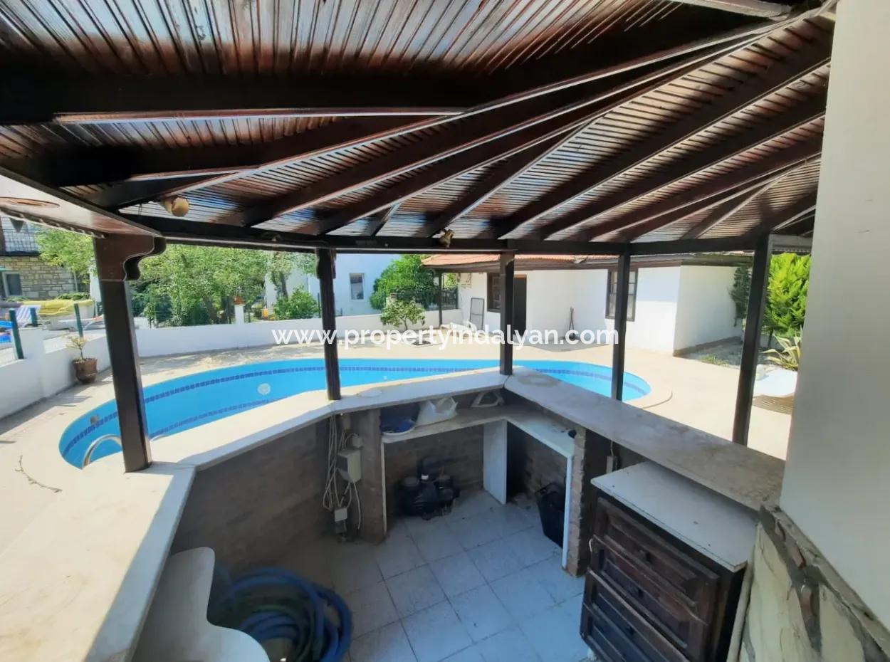 3 1 And 1 1 Unfurnished Villa With Swimming Pool In Muğla Ortaca Dalyan