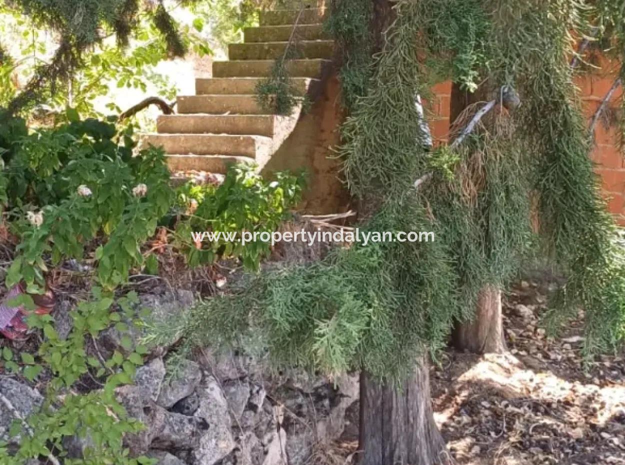 2 Storey Stone House For Sale On 750 M² Land In Denizli Çameli Gökçeyaka