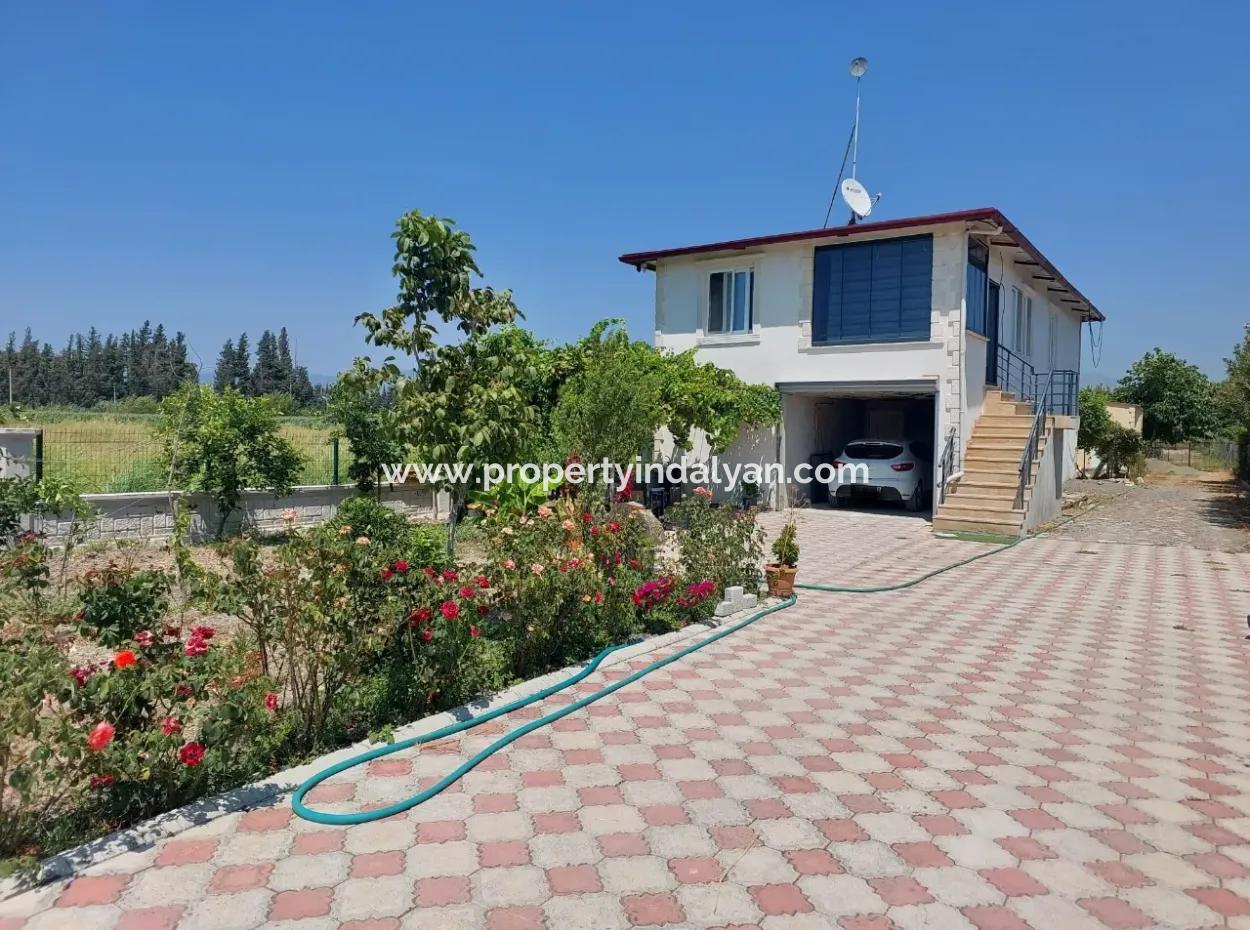 2 Storey 2 1 Apartment For Sale On 1.450 M² Land In Muğla Ortaca Tepearası