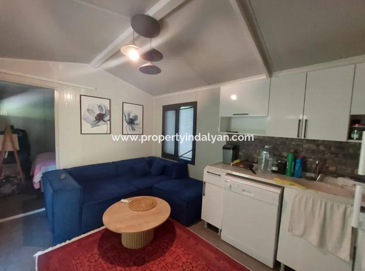 21 M² Furnished 1 1 Container House In Ortaca Okçular – Annual Rent