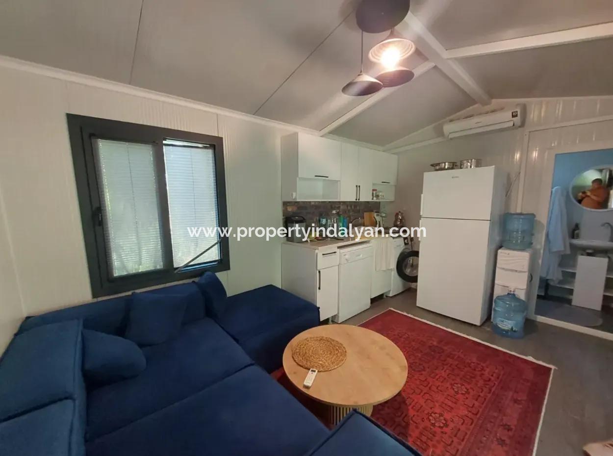 21 M² Furnished 1 1 Container House In Ortaca Okçular – Annual Rent