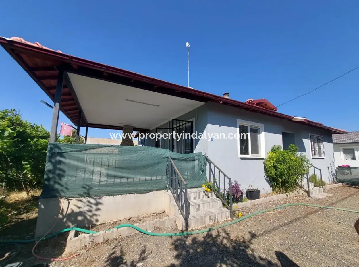 3 1 Single Storey House In The Heart Of Nature In Ortaca Eskiköy – Annual Rental