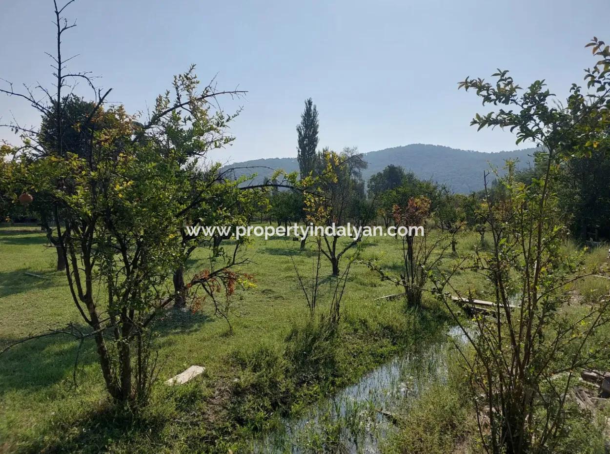 2.500 M² Detached Title Deed Investment Land For Sale In Ortaca Kemaliye