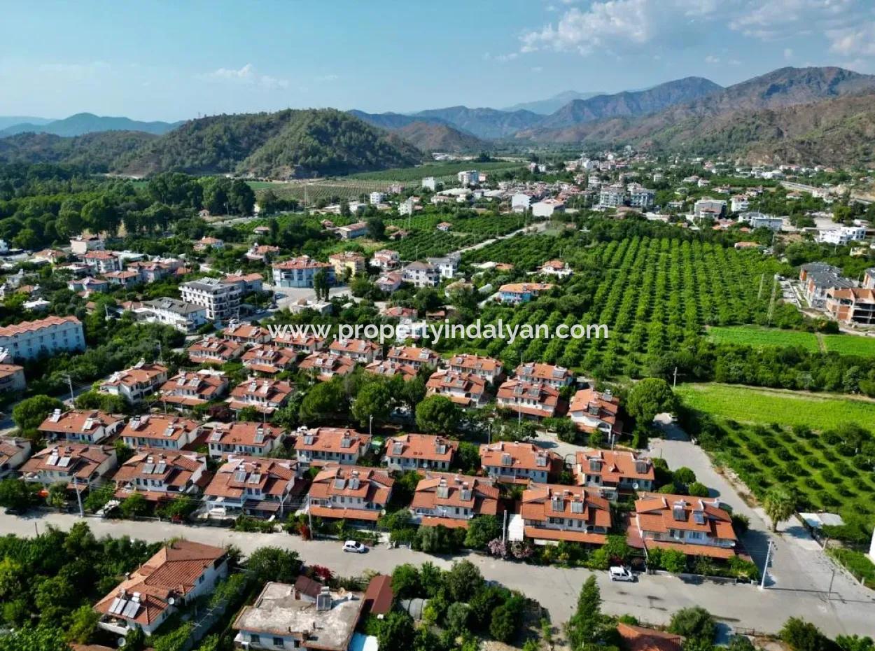 3 1 Duplex House For Sale In A Site In Dalaman Altıntas