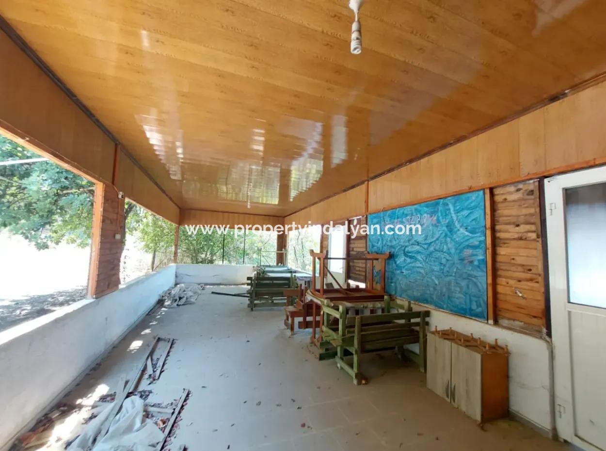 3 Houses And 1 Workplace Zero To The Main Road In Ortaca Gökbel – Bulk Sale