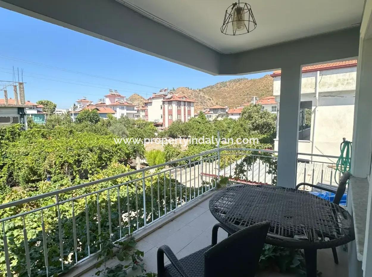 2 1 Apartment With Furnished Kitchen For Rent In Ortaca Bahçelievler