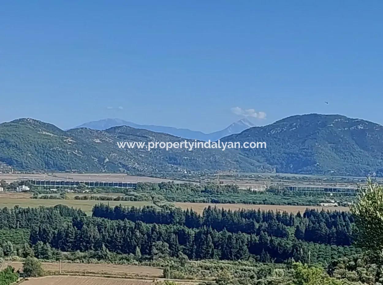 Ortaca Fevziye Sea And Nature View Bargain Detached Olive Grove For Sale