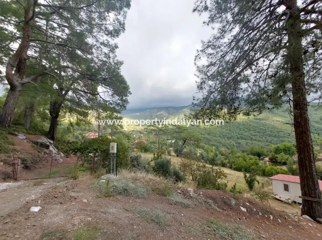 Muğla Köyceğiz Ağla - 535 M2 Land And Tiny House House For Sale In The Plateau