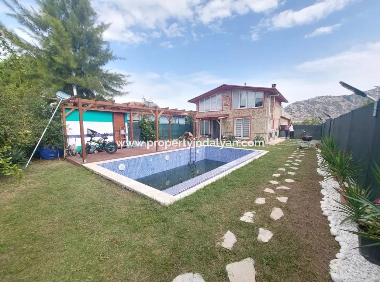 3 1 Furnished Duplex Seasonal Rental On A 350 M2 Plot In Muğla Dalyan