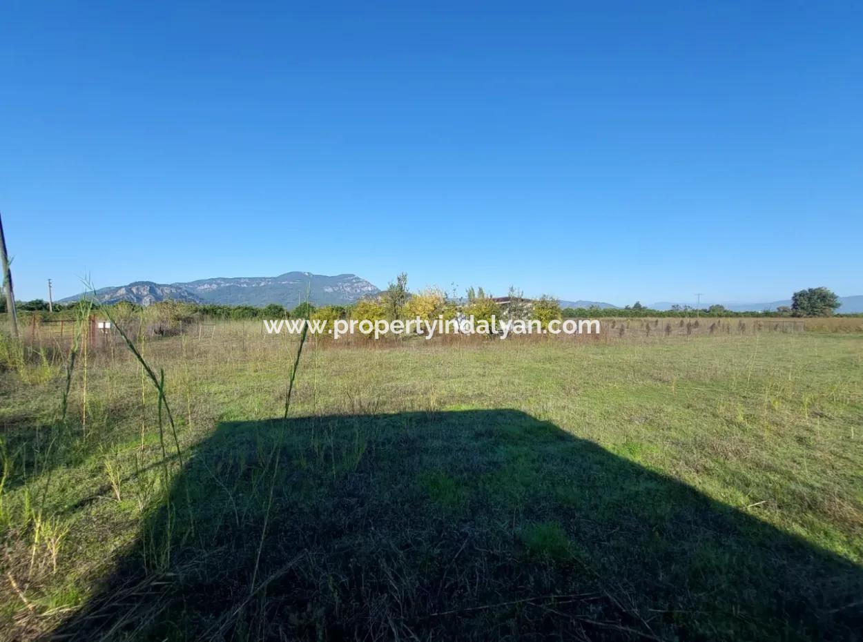 Ortaca Okçular Corner Parcel 500 M2 Land For Sale