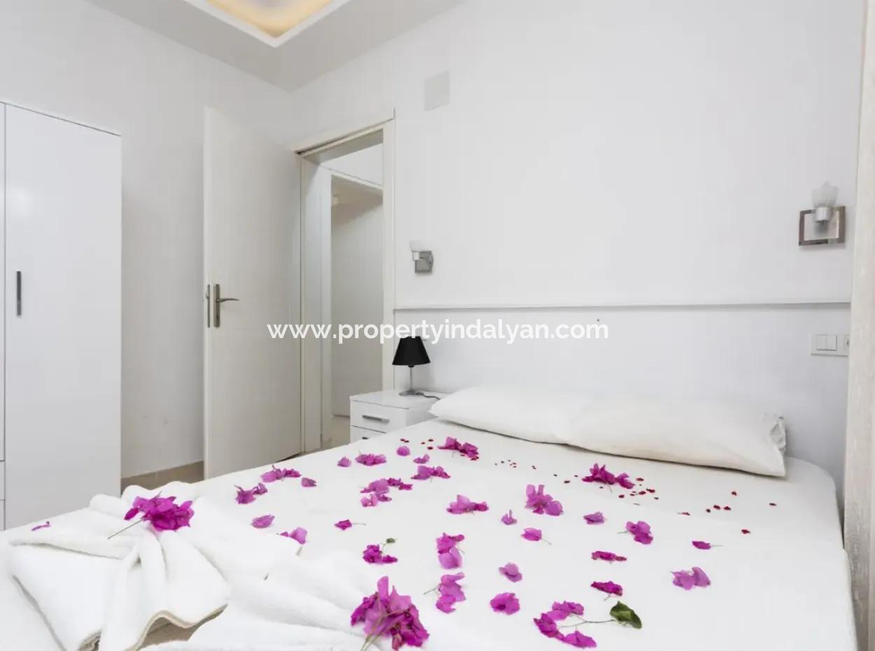 120 M2, 3 1 Furnished Villa With Swimming Pool In Muğla Dalyan 6 Months Rent
